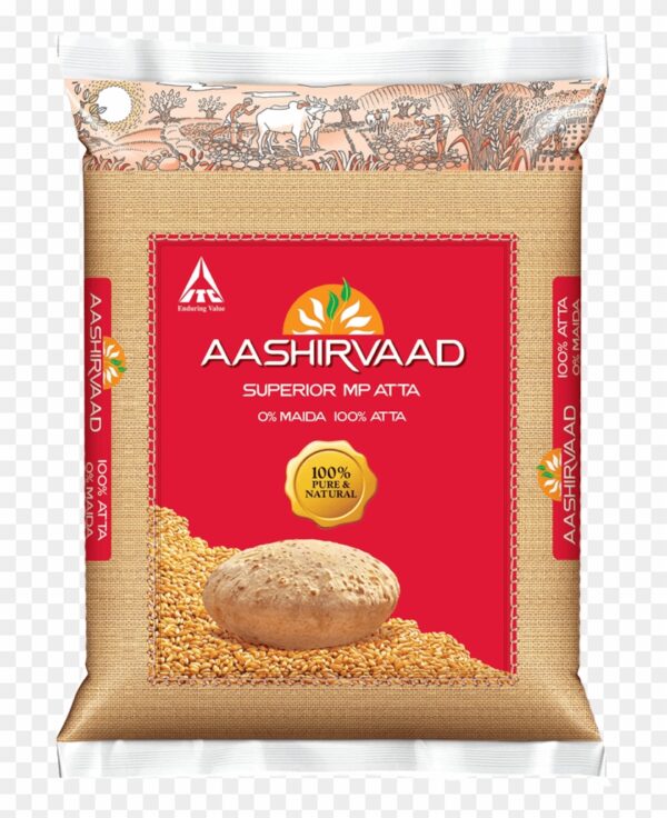 Aashirvaad 0% Maida, 100 % M.P. Chakki Atta